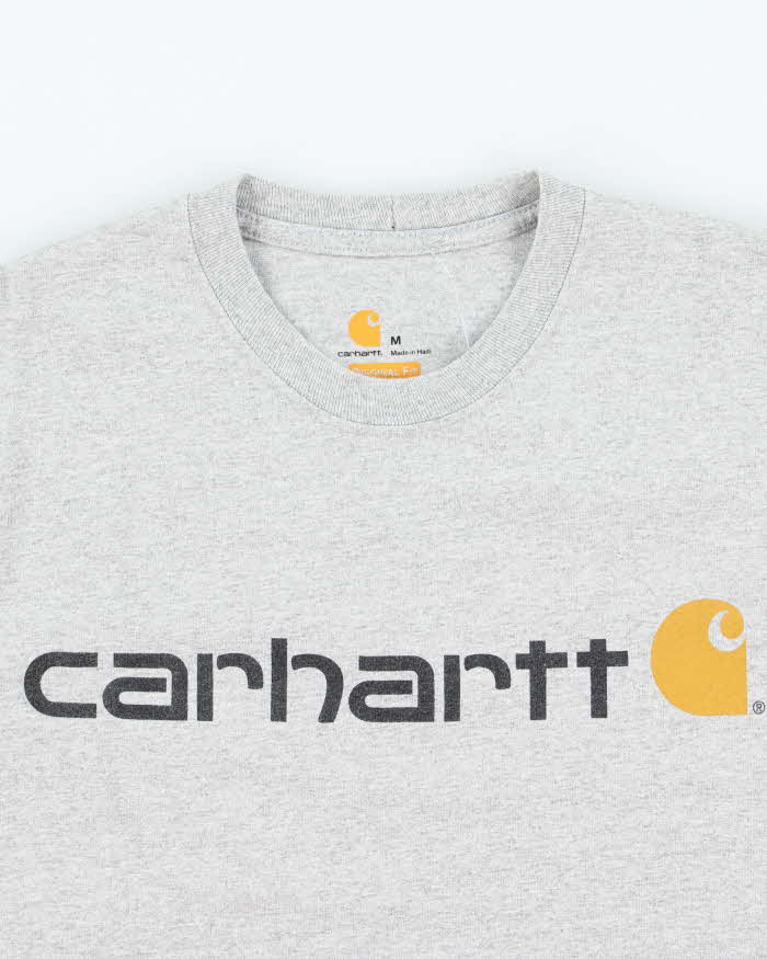 Vintage Carhartt Heavyweight Original Fit Logo T-Shirt - M