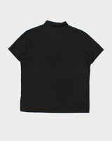 Vintage Bally Button Detail Short Sleeve Polo Shirt - L