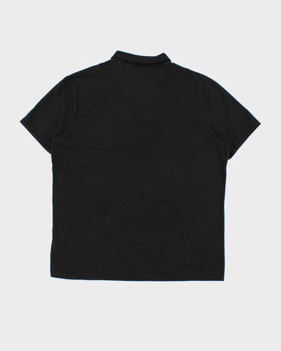 Vintage Bally Button Detail Short Sleeve Polo Shirt - L