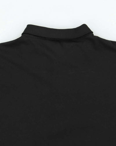 Vintage Bally Button Detail Short Sleeve Polo Shirt - L