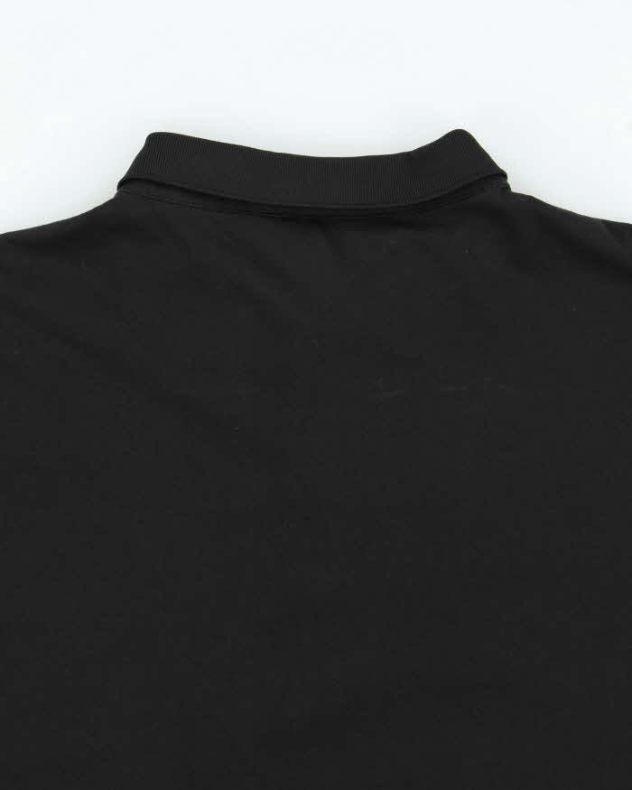 Vintage Bally Button Detail Short Sleeve Polo Shirt - L