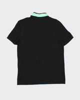 SS2018 Versace Collection Pique Collar Short Sleeve Polo Shirt - M