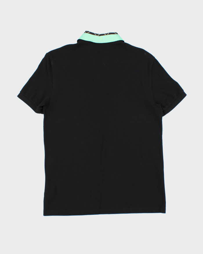 SS2018 Versace Collection Pique Collar Short Sleeve Polo Shirt - M