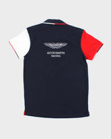 Vintage Y2K 00s Aston Martin By Hackett Embroidered Short Sleeve Polo Shirt - M