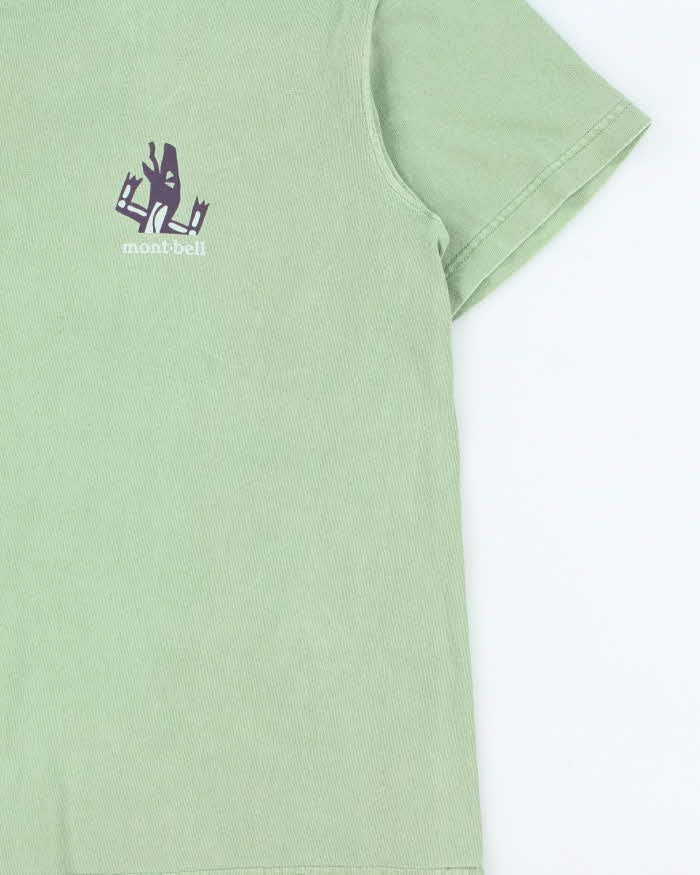 Vintage 1990s Mont Bell Made In Japan Graphic Oversized T-Shirt - S