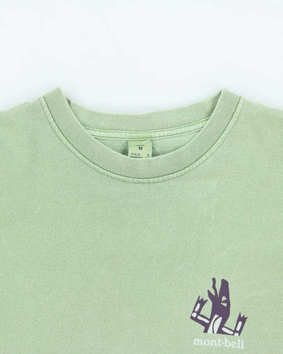 Vintage 1990s Mont Bell Made In Japan Graphic Oversized T-Shirt - S