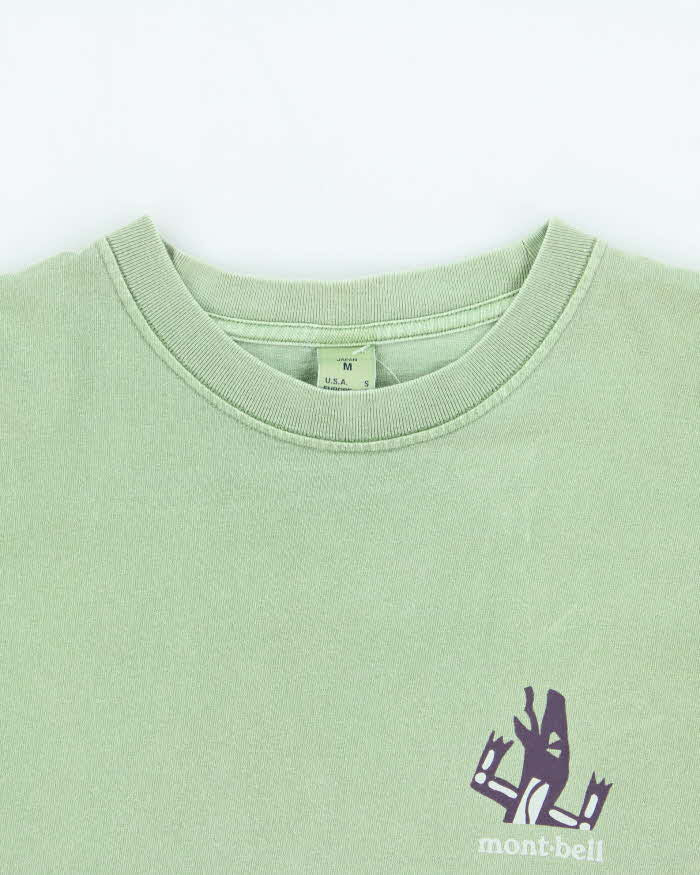 Vintage 1990s Mont Bell Made In Japan Graphic Oversized T-Shirt - S