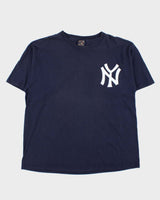 Vintage 1990s Majestic Cooperstown New York Yankees Dimaggio Crewneck T-Shirt - XXL