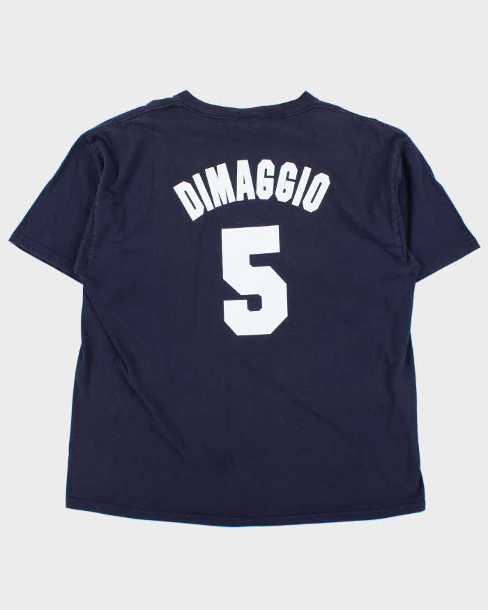 Vintage 1990s Majestic Cooperstown New York Yankees Dimaggio Crewneck T-Shirt - XXL