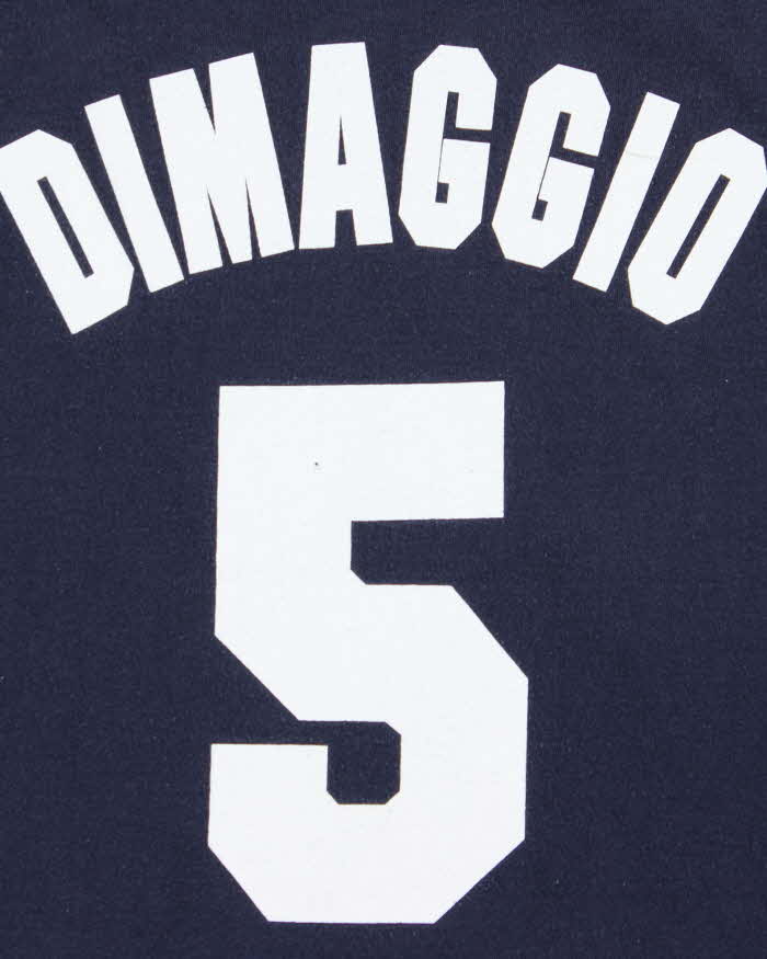 Vintage 1990s Majestic Cooperstown New York Yankees Dimaggio Crewneck T-Shirt - XXL