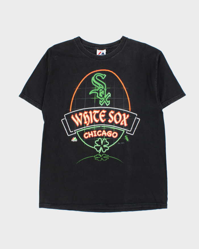 Vintage 1990s Majestic Chicago White Sox Crewneck T-Shirt - L