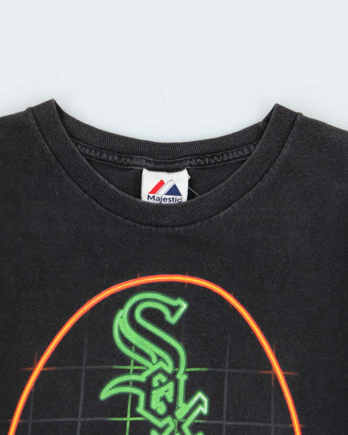 Vintage 1990s Majestic Chicago White Sox Crewneck T-Shirt - L