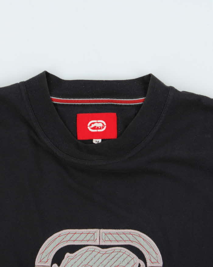 Vintage 1990s Ecko UNTLD Heavyweight Embroidered Oversized Crewneck T-Shirt - M