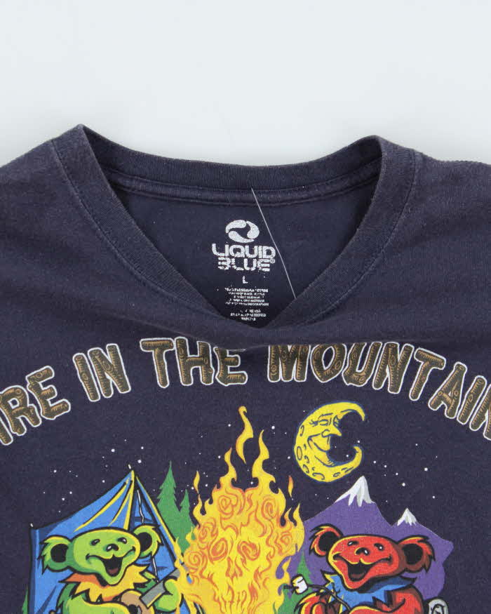 Vintage 00s Liquid Blue Grateful Dead Crewneck T-Shirt - L