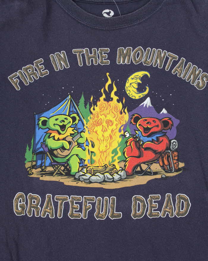 Vintage 00s Liquid Blue Grateful Dead Crewneck T-Shirt - L