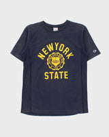 Vintage 00s Champion Reverse Weave NY State Heavyweight Crewneck T-Shirt - XL