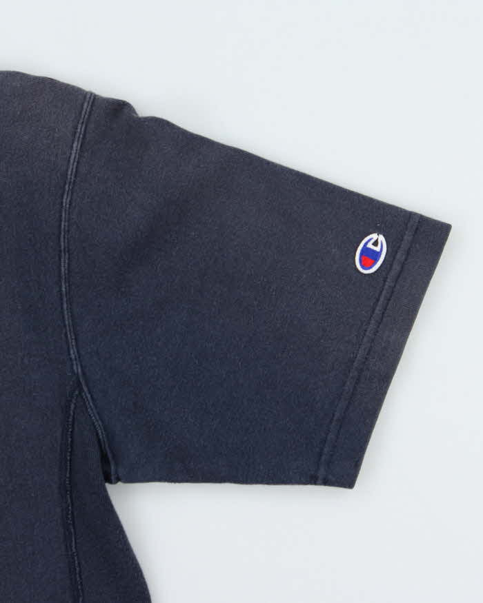 Vintage 00s Champion Reverse Weave NY State Heavyweight Crewneck T-Shirt - XL