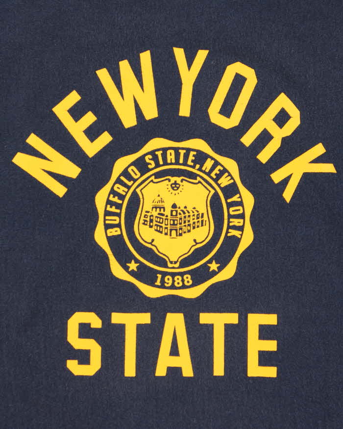 Vintage 00s Champion Reverse Weave NY State Heavyweight Crewneck T-Shirt - XL