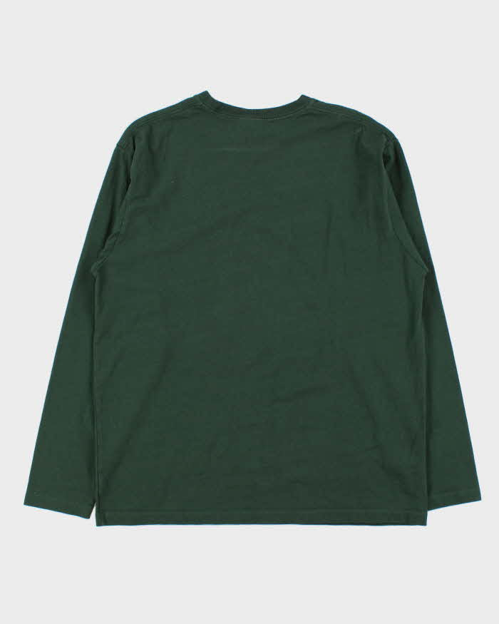 Vintage 00s Lee Denim Pocket Long Sleeve Crewneck T-Shirt - L