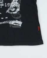 Vintage Y2K 00s BadBoy Gothic Double Layer T-Shirt - L