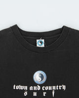 Vintage Y2K 00s T&amp;C Surf Graphic Crewneck T-Shirt - L