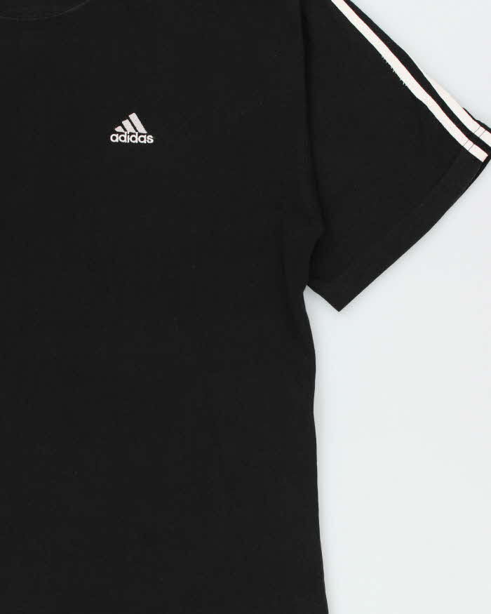 Vintage 1990s Adidas Heavyweight Embroidered Oversized Crewneck T-Shirt - M