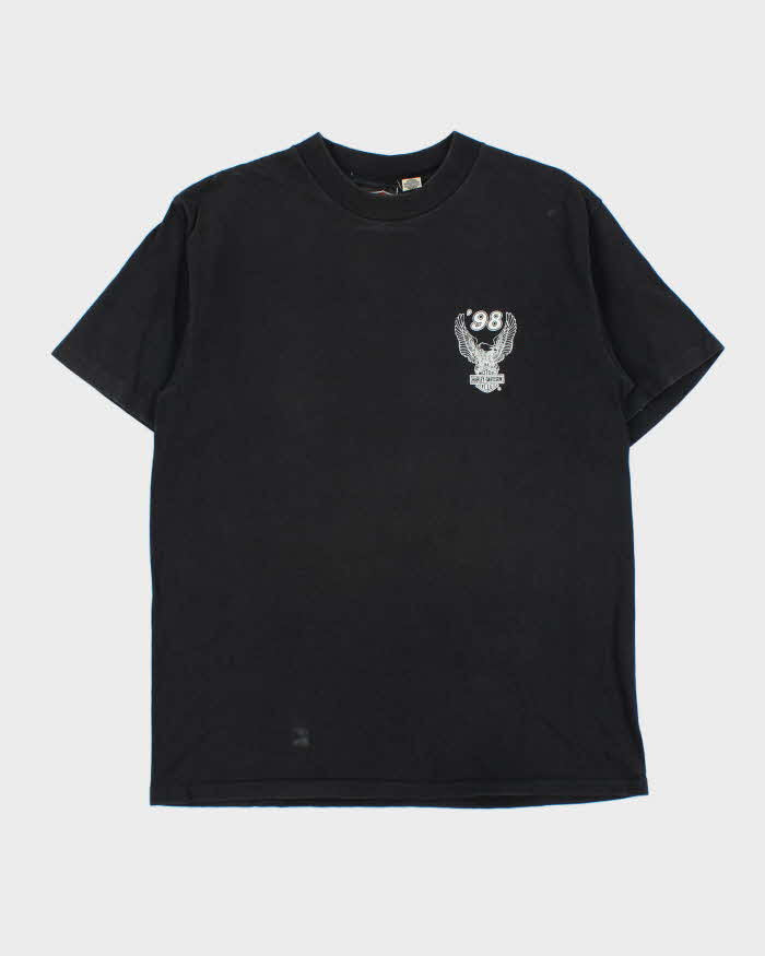 Vintage 1998 Harley Davidson Japan Single Stitch Crewneck T-Shirt - L