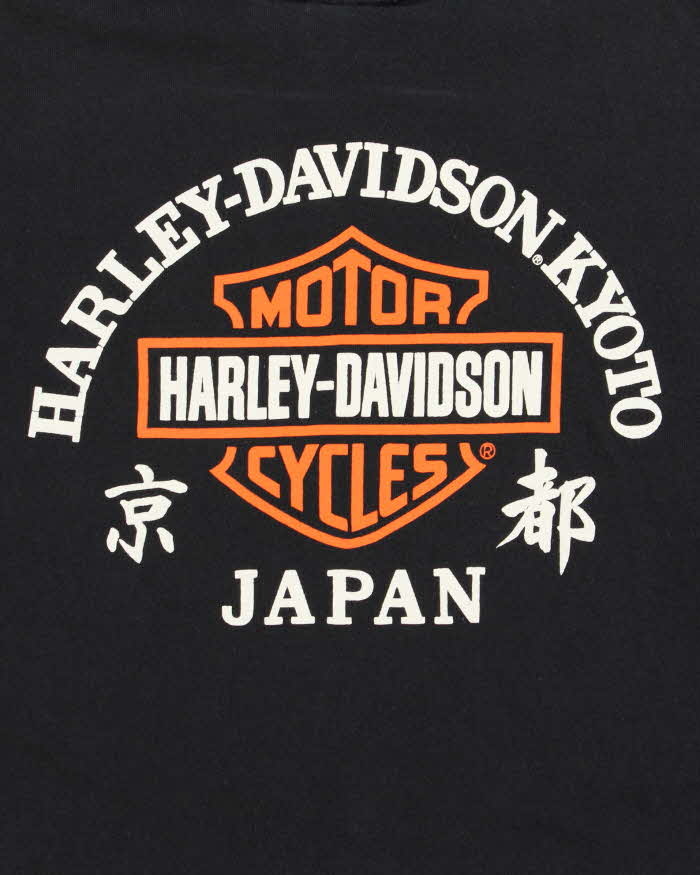 Vintage 1998 Harley Davidson Japan Single Stitch Crewneck T-Shirt - L