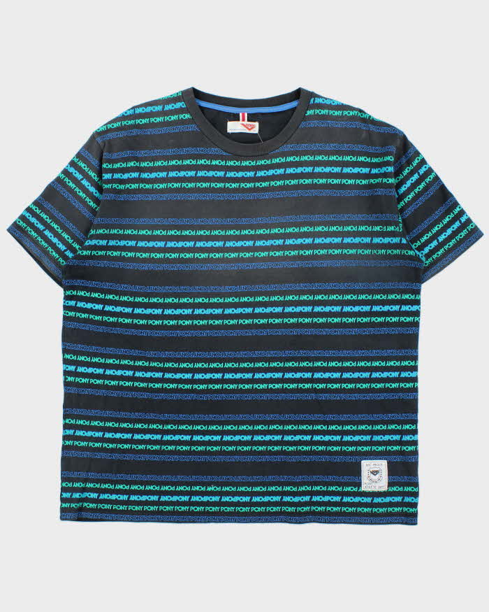 Vintage 00s Pony Repeat Print Crewneck T-Shirt - XXXL