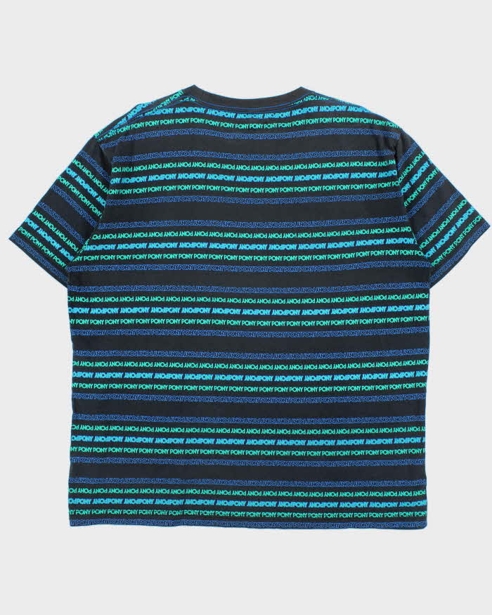 Vintage 00s Pony Repeat Print Crewneck T-Shirt - XXXL