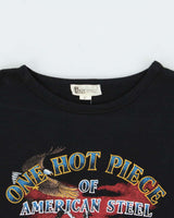 Vintage Y2K 00s Billy Point Biker Long Sleeve T-Shirt - M