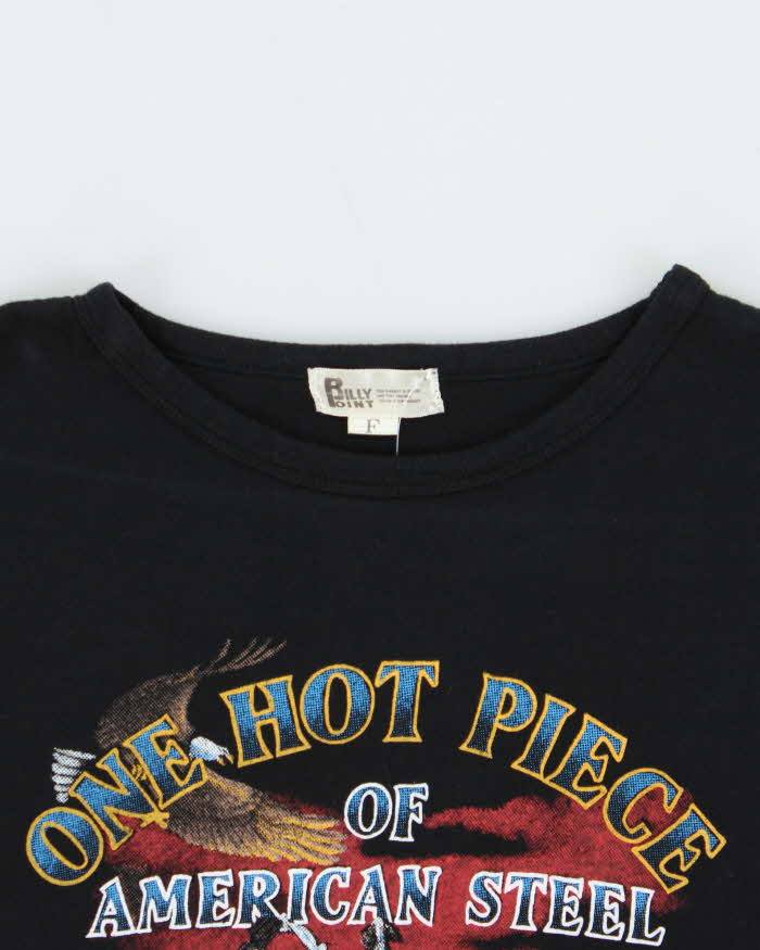 Vintage Y2K 00s Billy Point Biker Long Sleeve T-Shirt - M