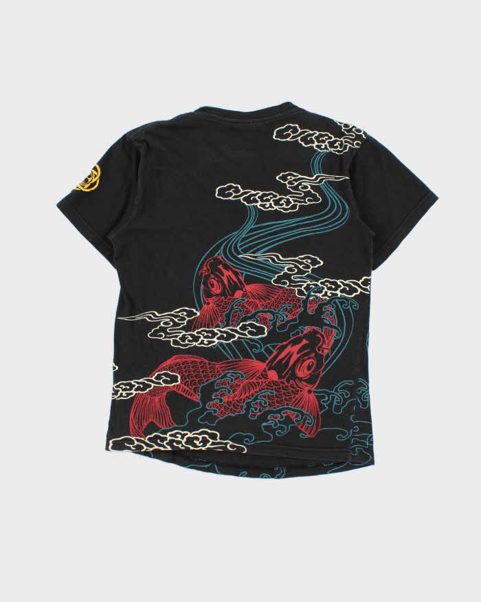 Vintage Y2K 00s Bullet Noise Japan Sukajan Crewneck T-Shirt - L