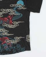 Vintage Y2K 00s Bullet Noise Japan Sukajan Crewneck T-Shirt - M
