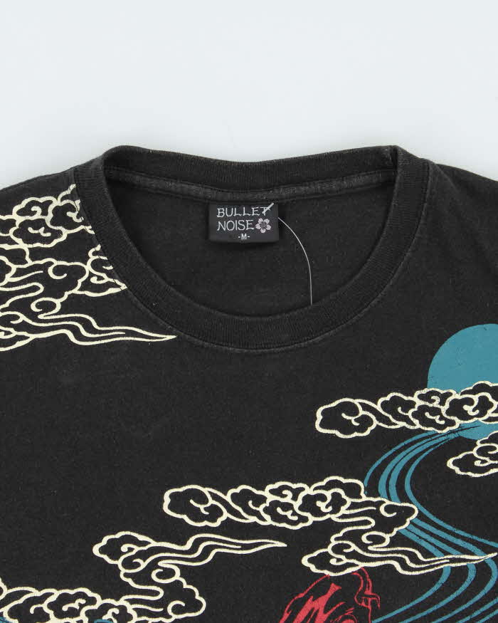 Vintage Y2K 00s Bullet Noise Japan Sukajan Crewneck T-Shirt - L