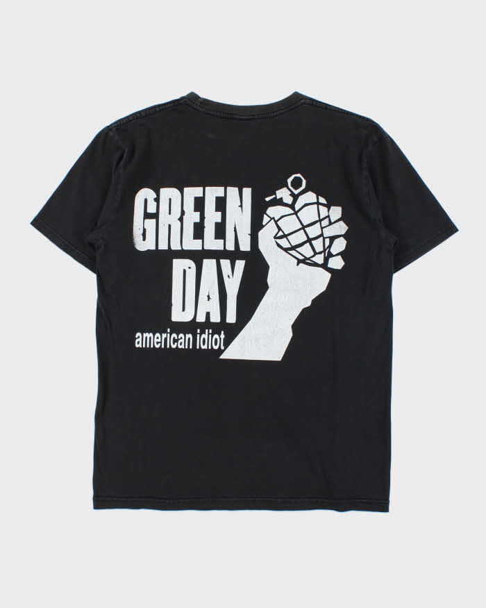 Vintage Y2K 2005 Green Day American Idiot Tour T-Shirt - L