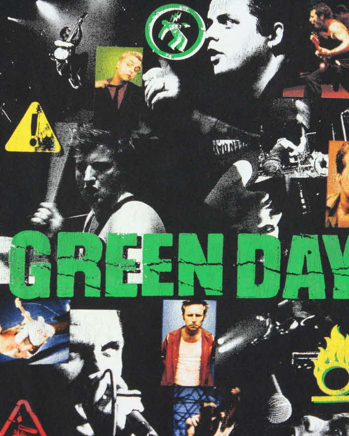 Vintage Y2K 2005 Green Day American Idiot Tour T-Shirt - L