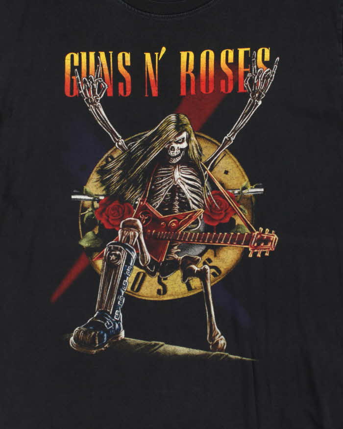 Vintage 1990s Guns & Roses Crewneck T-Shirt - XL
