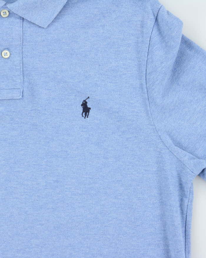 Vintage Polo Ralph Lauren Custom Slim Fit Long Sleeve Polo Shirt - L