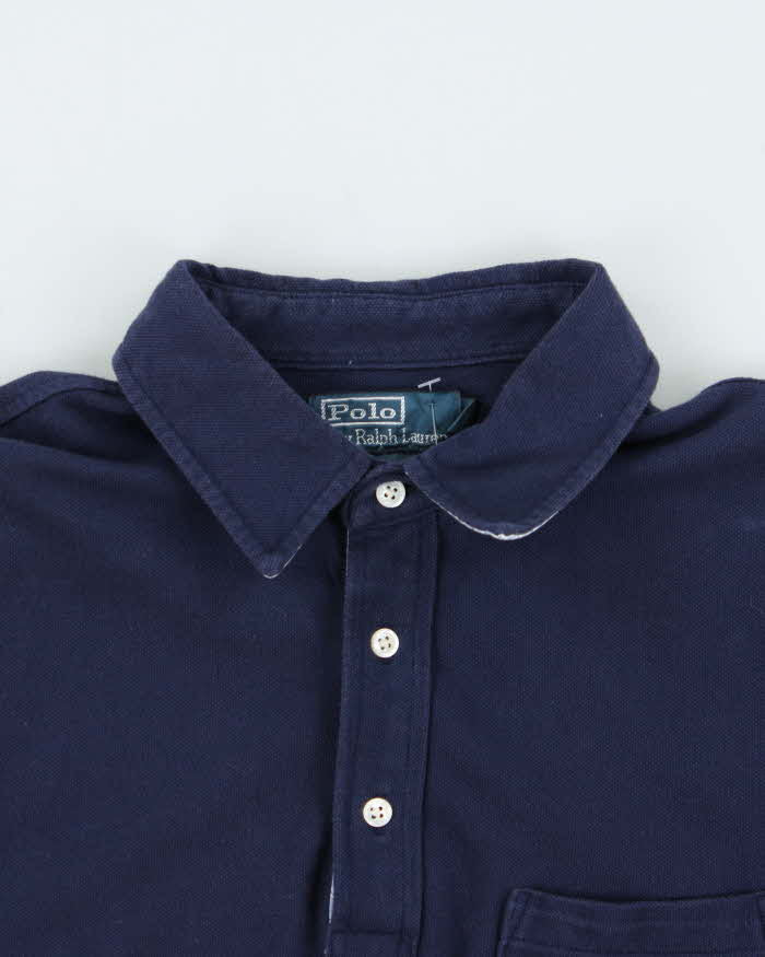 Vintage Y2K 00s Polo Ralph Lauren Pocket Polo Shirt - M