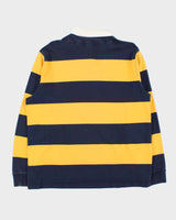 Vintage Y2K 00s Polo Ralph Lauren Striped Long Sleeve Rugby Shirt - XL