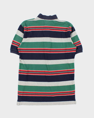 Vintage Early 1990s Polo Ralph Lauren Striped Polo Shirt - L