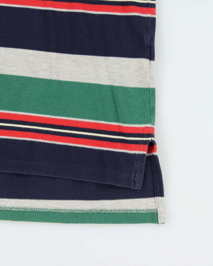 Vintage Early 1990s Polo Ralph Lauren Striped Polo Shirt - L