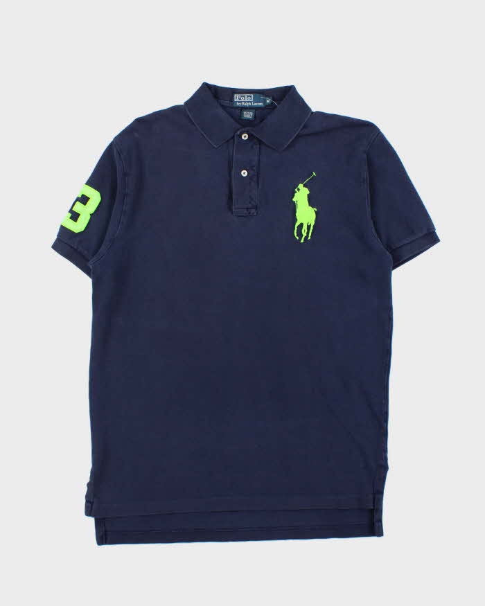 Vintage Y2K 00s Polo Ralph Lauren Large Pony Polo Shirt - M