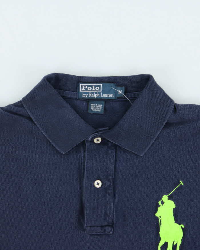 Vintage Y2K 00s Polo Ralph Lauren Large Pony Polo Shirt - M
