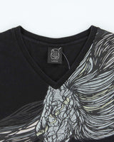 Uniqlo x Riso Fukiu by Tezuka Production Graphic V-Neck T-shirt - L