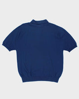 Vintage 1970s Puritan Merino Wool Short Sleeve Polo Shirt - XL