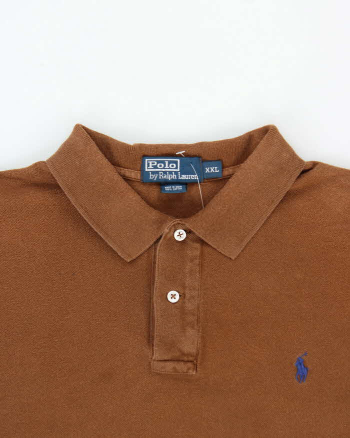 Vintage Y2K 00s Polo Ralph Lauren Short Sleeve Polo Shirt - XXL