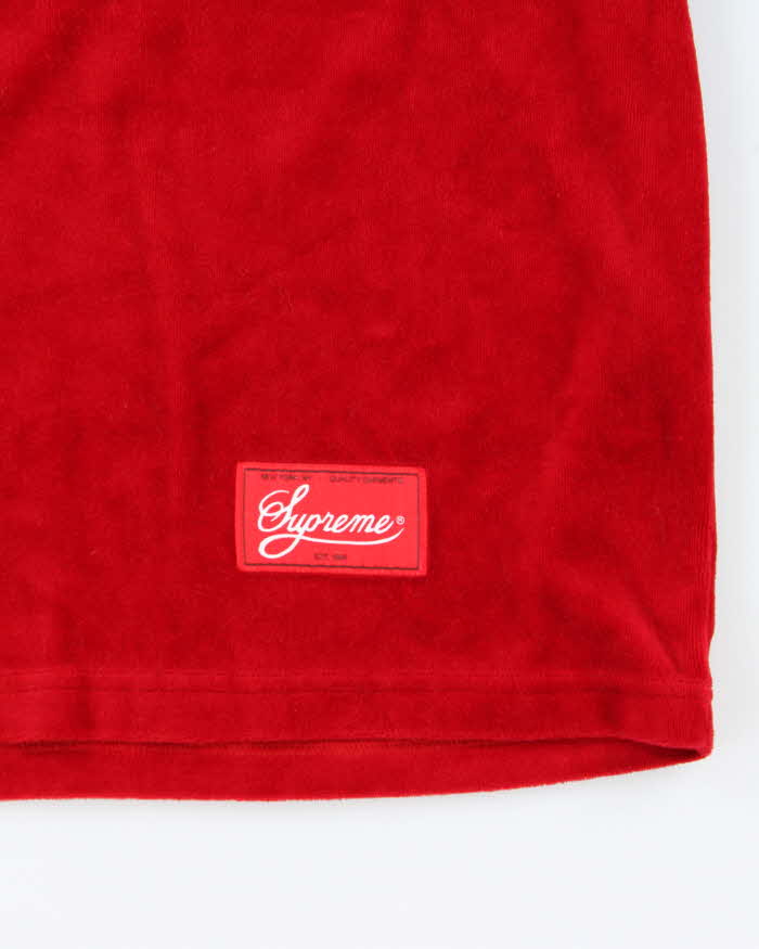 FW2019 Supreme Velour American Football Jersey - M