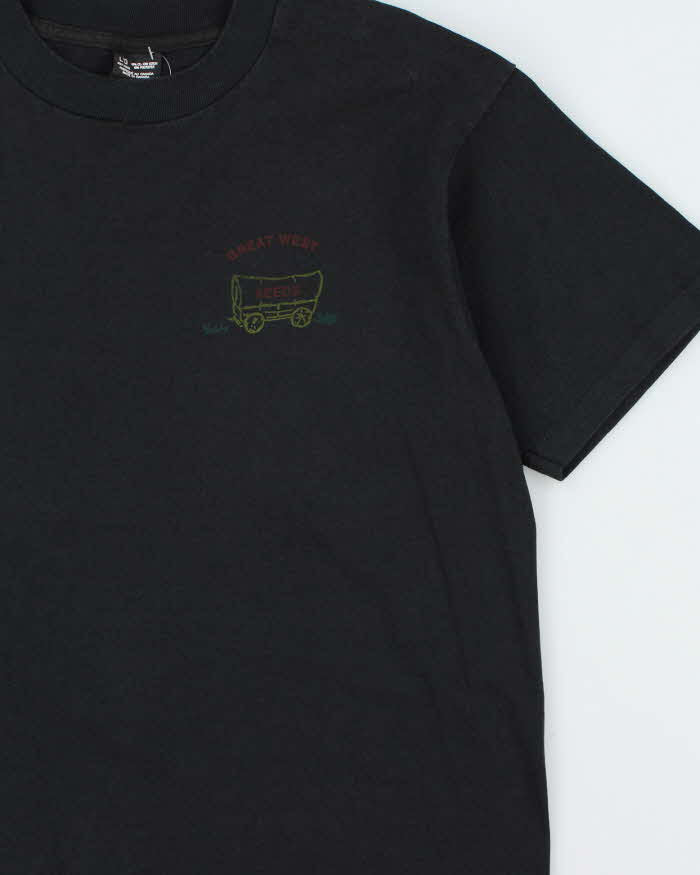 Vintage 1990s Great West Screen Stars Made In USA Single Stitch Crewneck T-Shirt - L